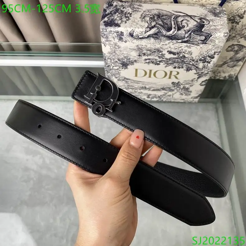 Dior belt 35mmX95-125cm 7D15